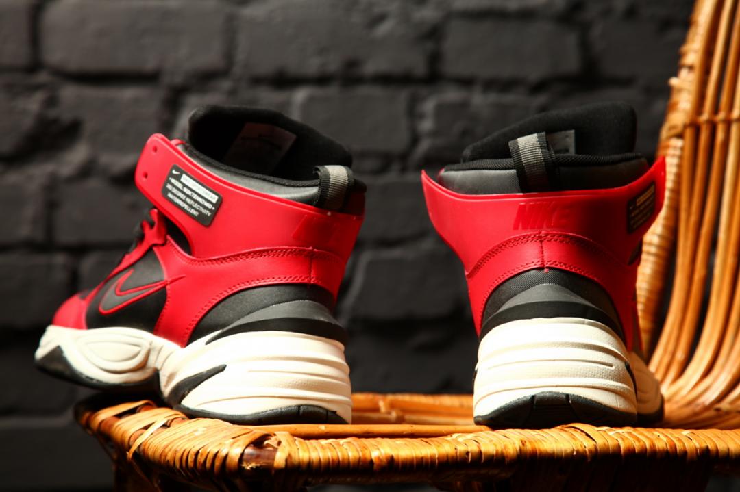 Nike M2K High Red Black White