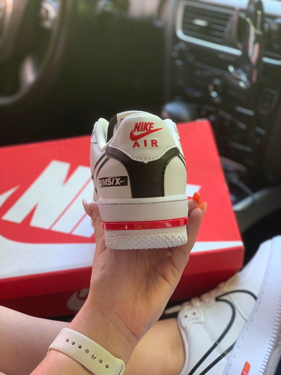 Nike Air Force 1 React White Black