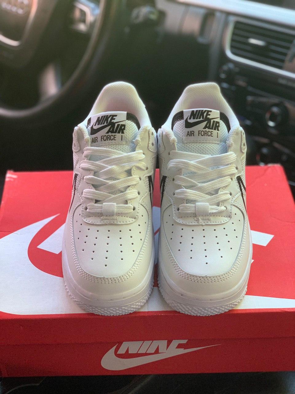 Nike Air Force 1 React White Black