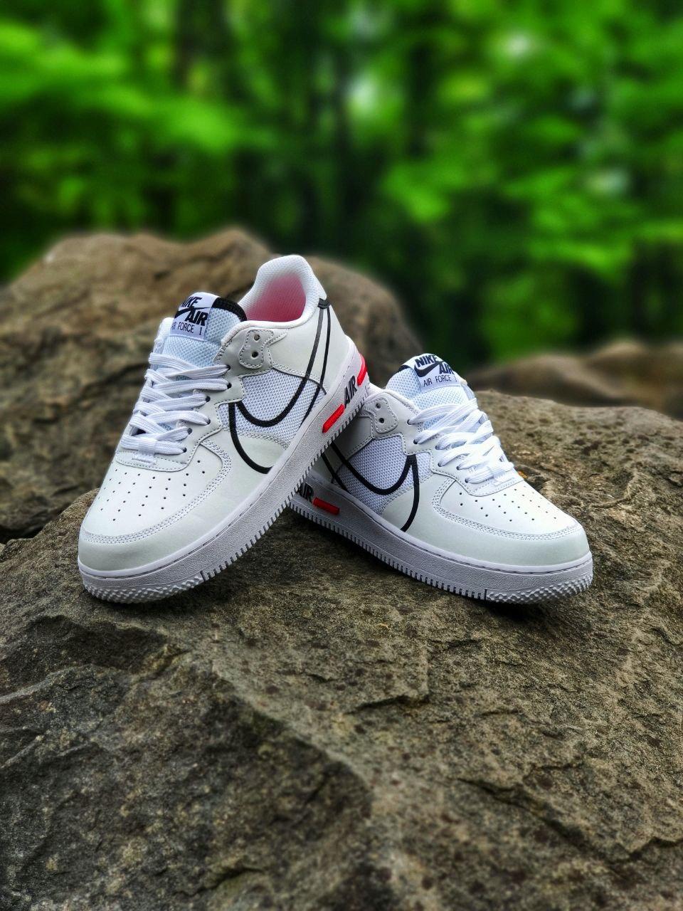 Nike Air Force 1 React White Black