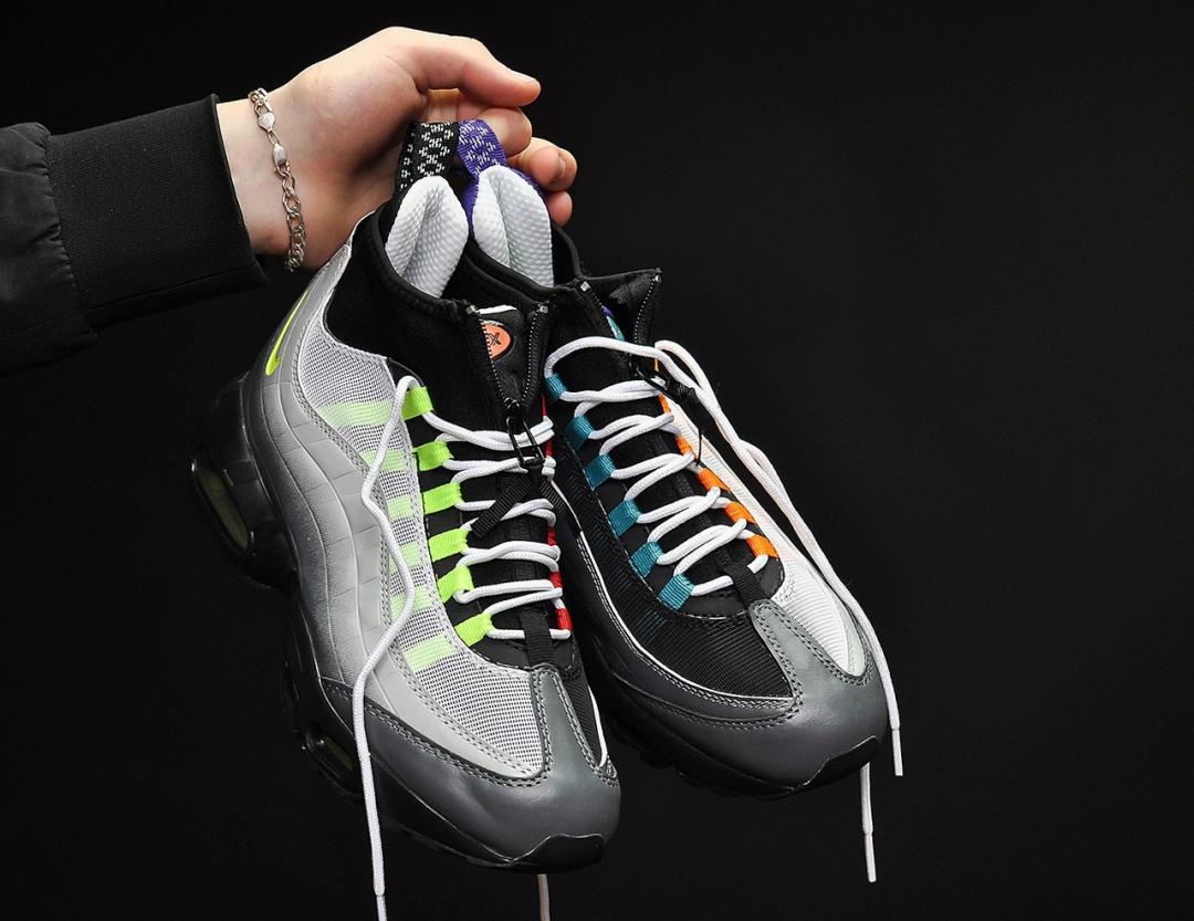 Nike Air Max 95 Sneakerboot Greedy Edition Gray