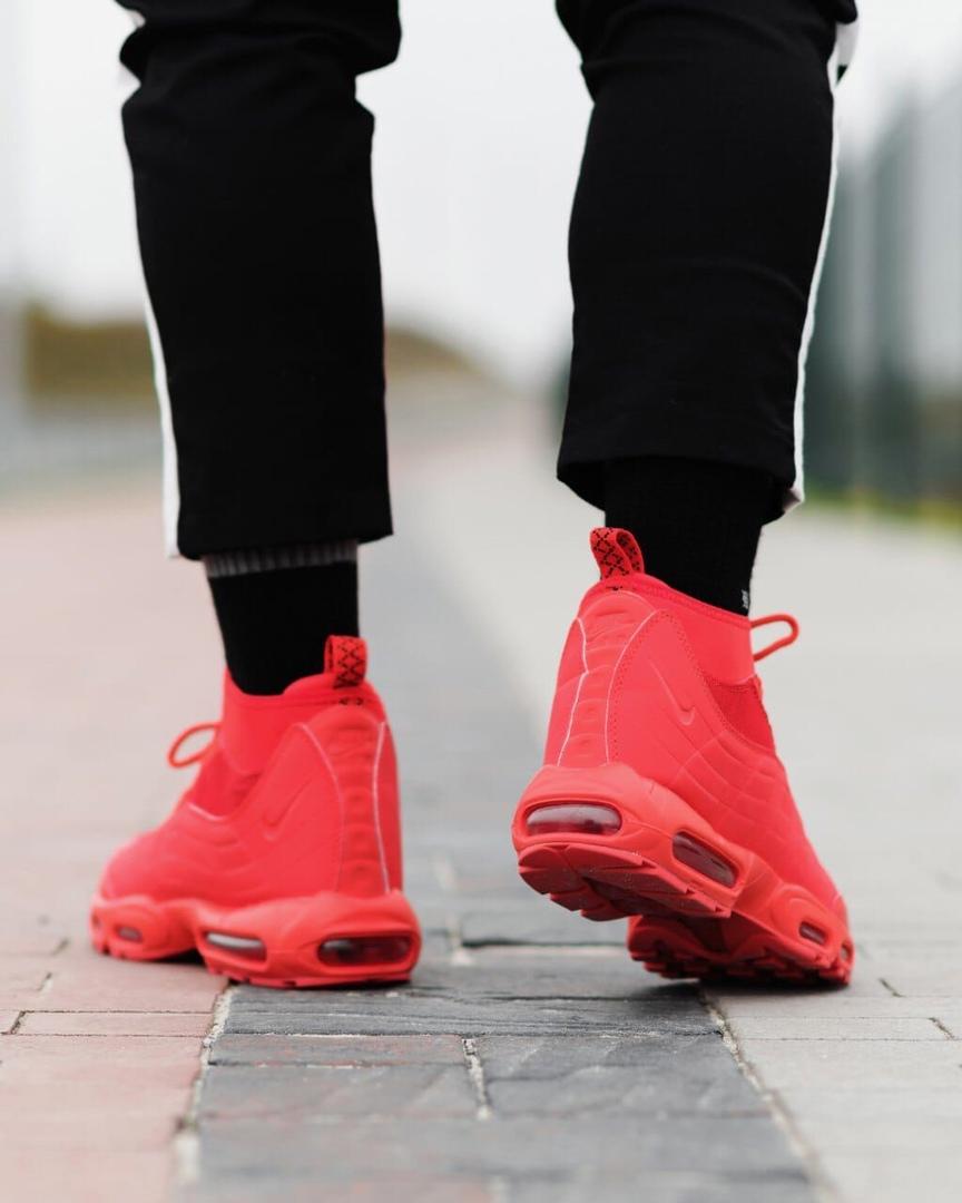Nike Air Max 95 Sneakerboot Red