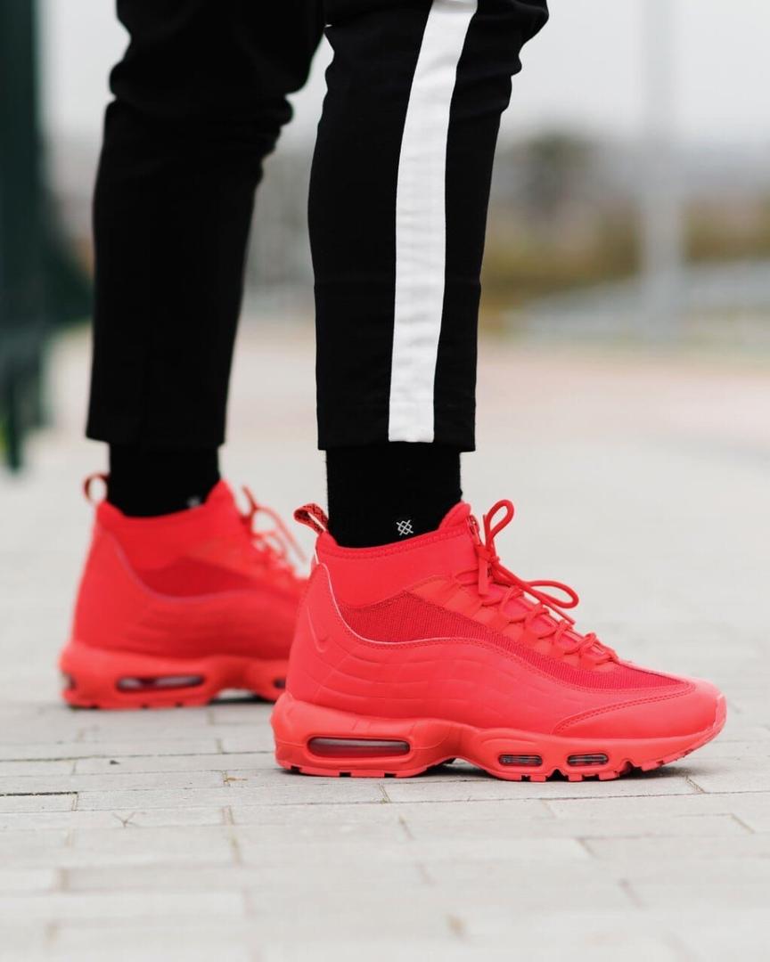Nike Air Max 95 Sneakerboot Red