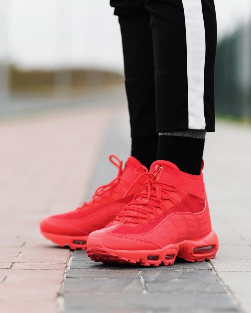 Nike Air Max 95 Sneakerboot Red