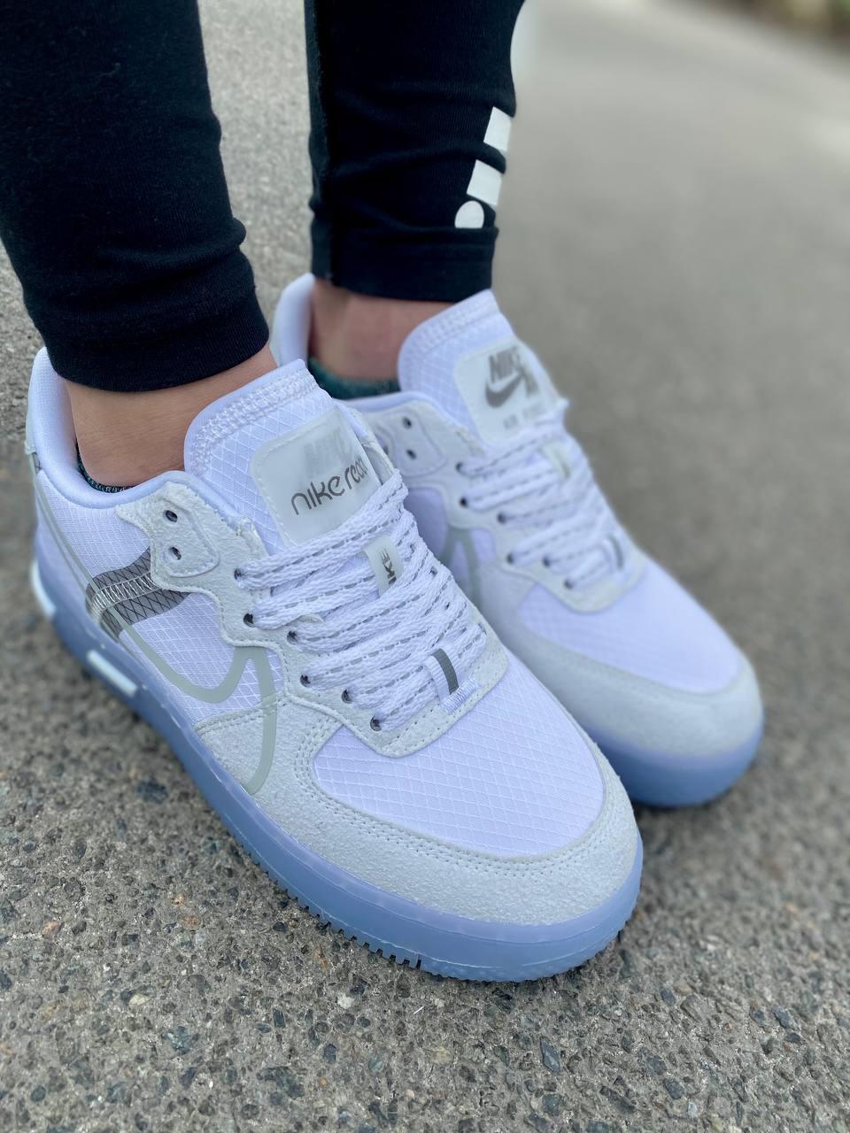 Nike Air Force 1 White Blue 2