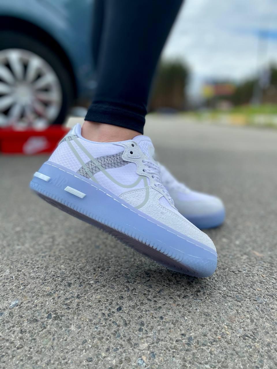 Nike Air Force 1 White Blue 2