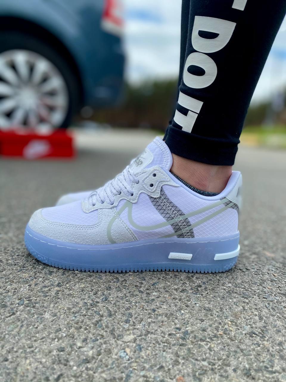 Nike Air Force 1 White Blue 2