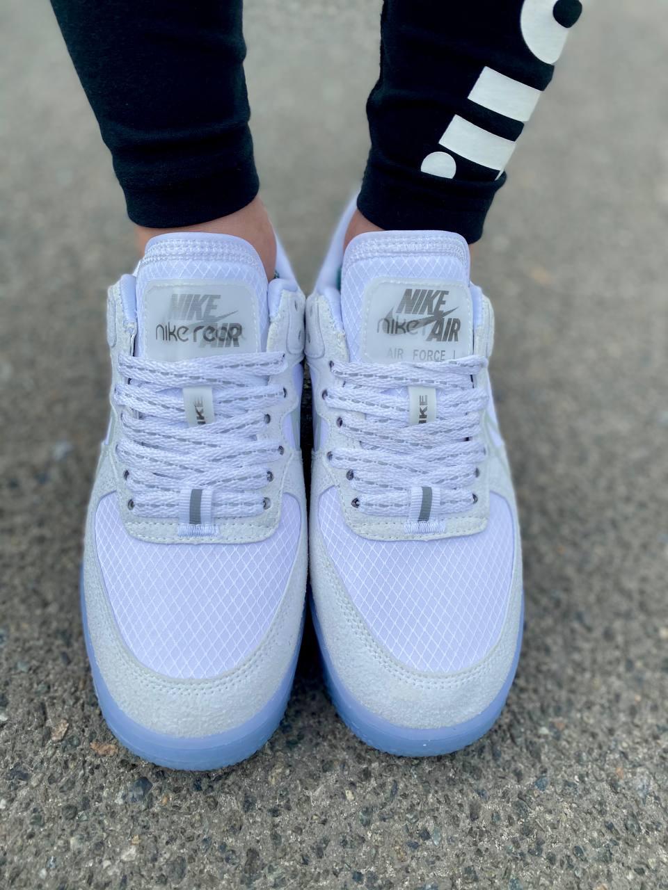 Nike Air Force 1 White Blue 2