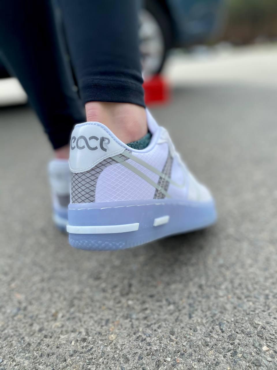 Nike Air Force 1 White Blue 2