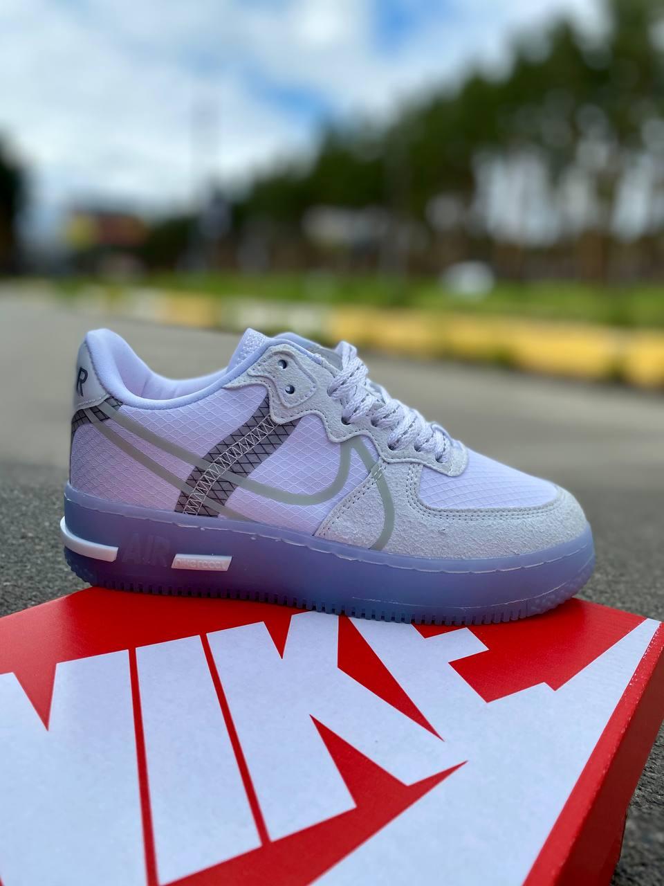 Nike Air Force 1 White Blue 2
