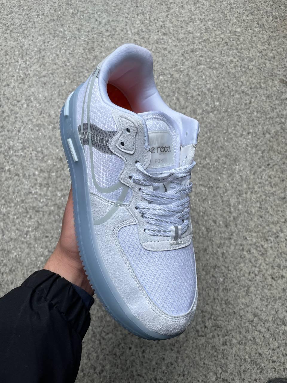 Nike Air Force 1 White Blue 2