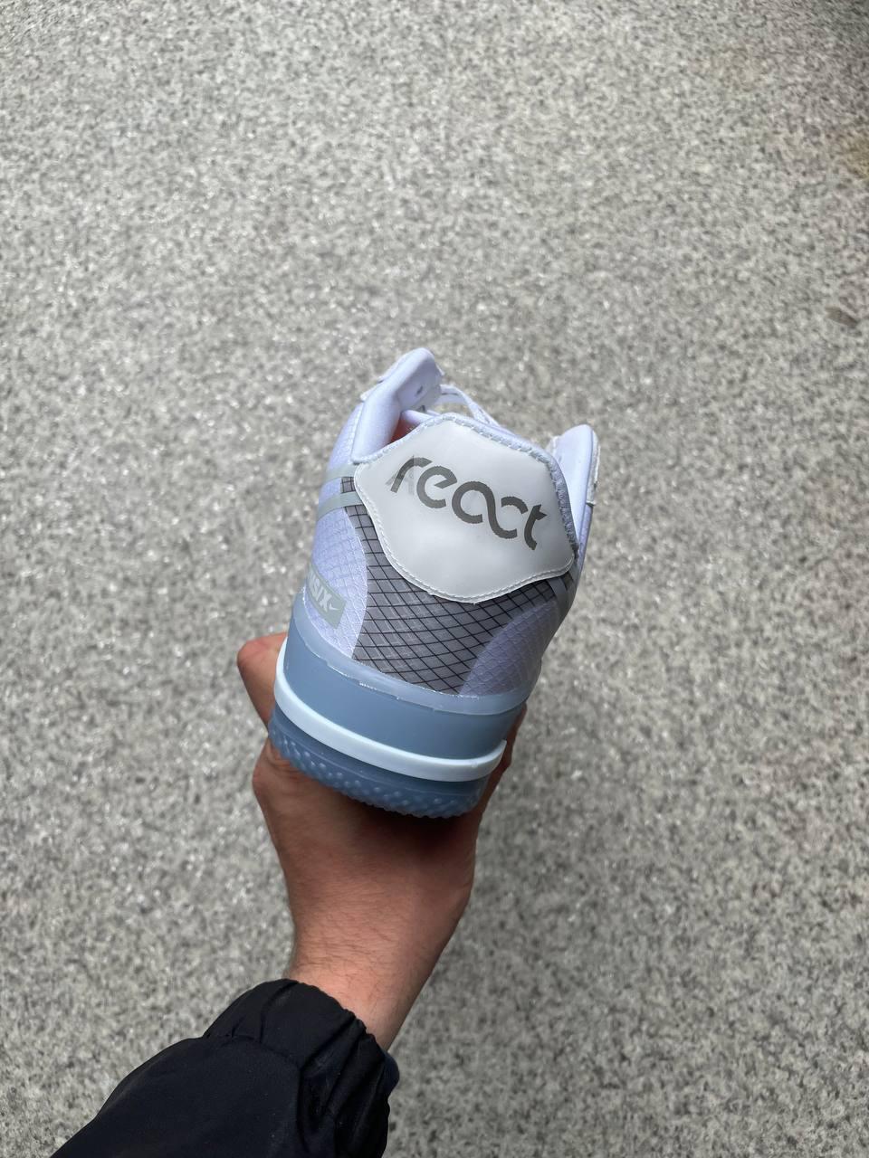 Nike Air Force 1 White Blue 2