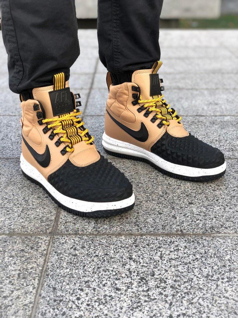 Nike Lunar Force 17 Duckboot Beige Black White