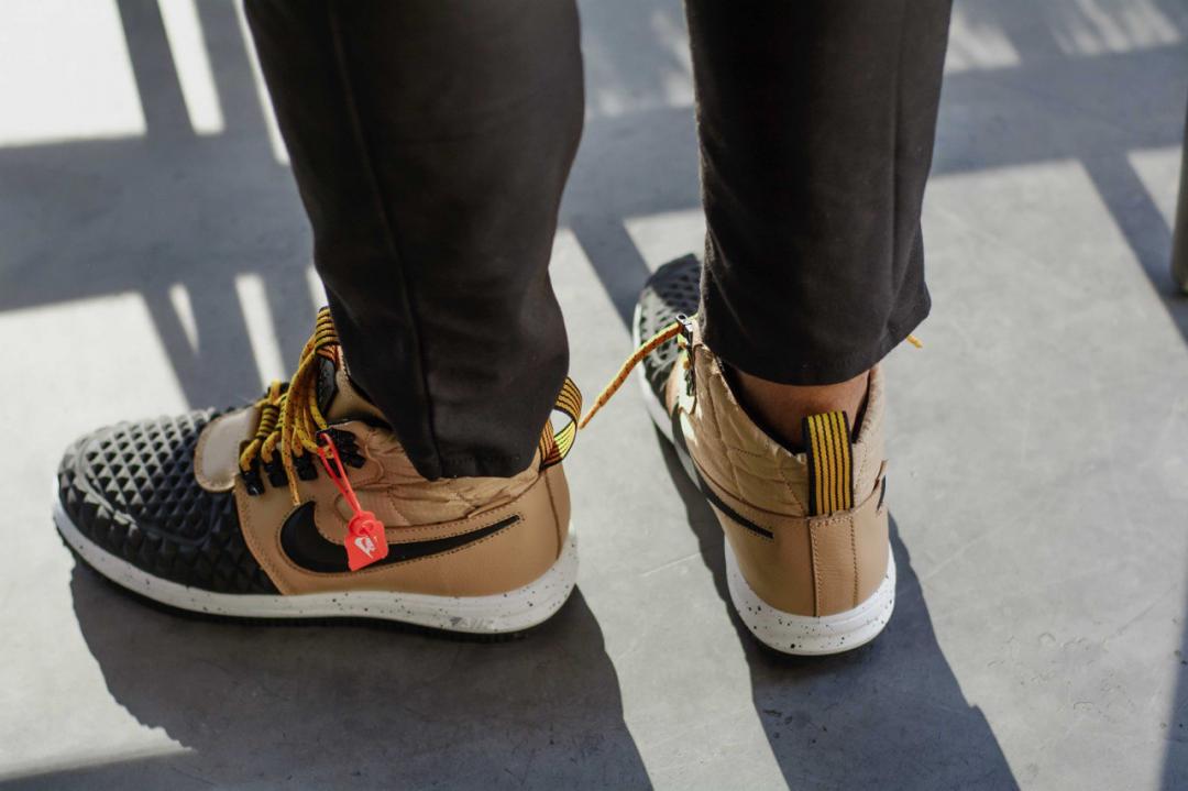 Nike Lunar Force 17 Duckboot Beige Black White