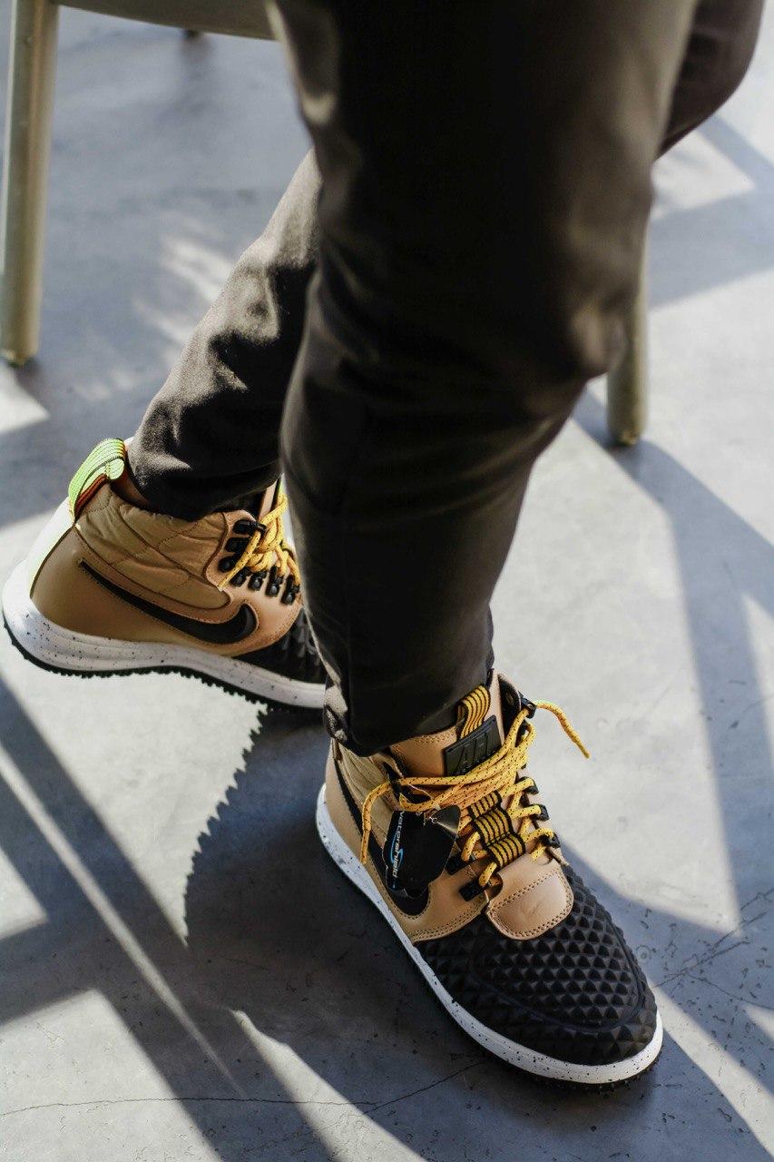 Nike Lunar Force 17 Duckboot Beige Black White