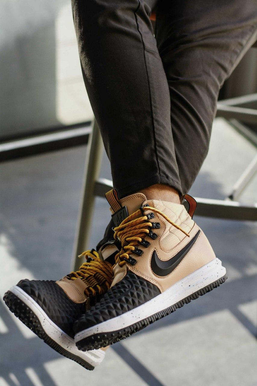 Nike Lunar Force 17 Duckboot Beige Black White