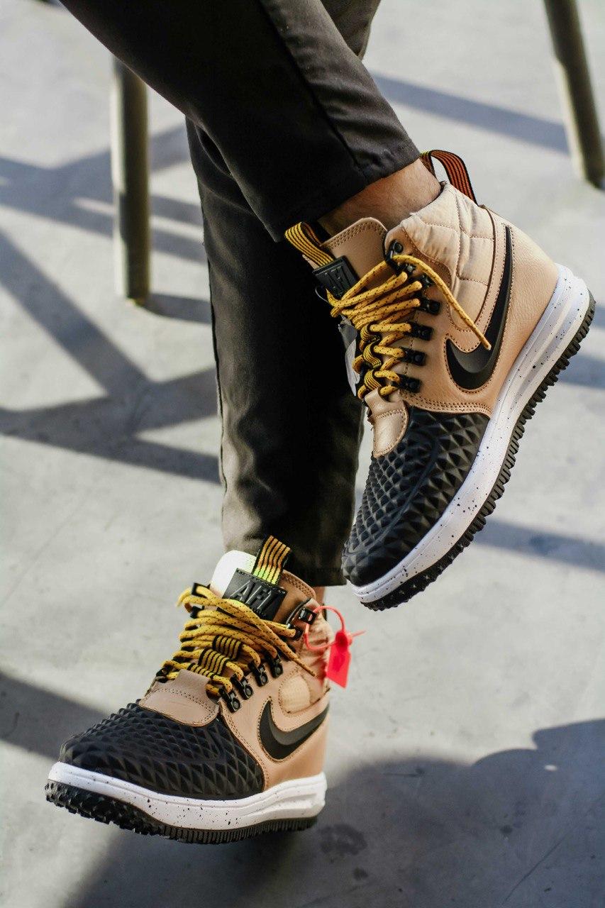 Nike Lunar Force 17 Duckboot Beige Black White
