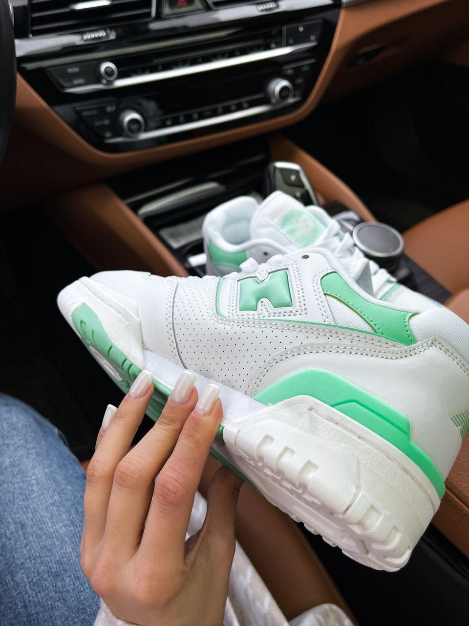 New Balance 550 Green White