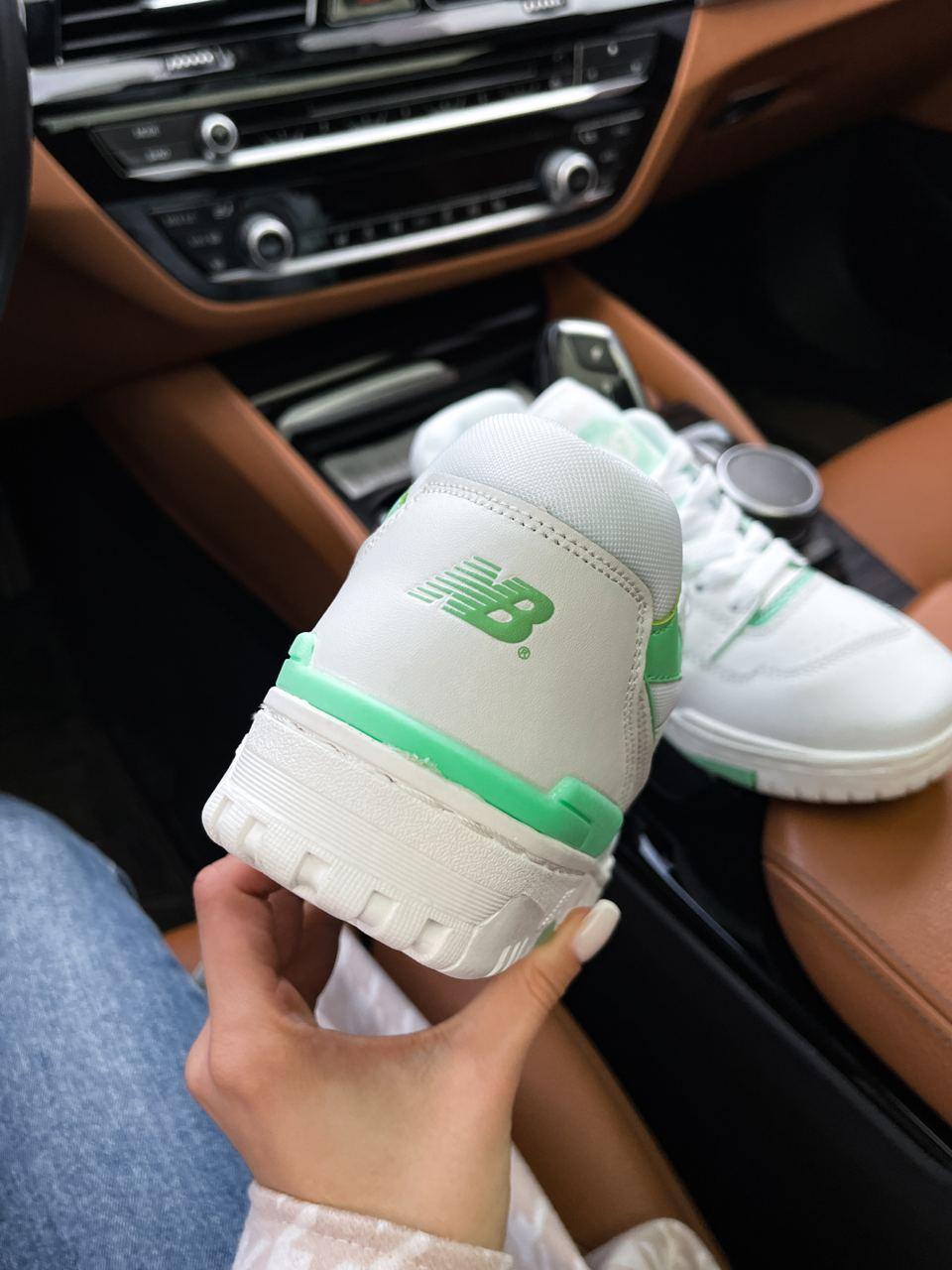 New Balance 550 Green White