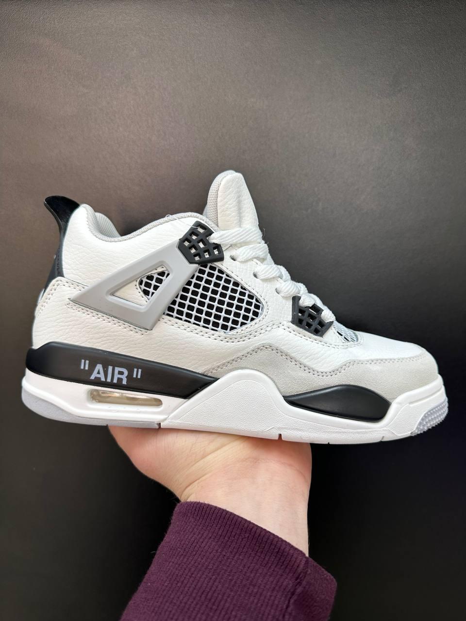 Nike Jordan 4 White Black v2