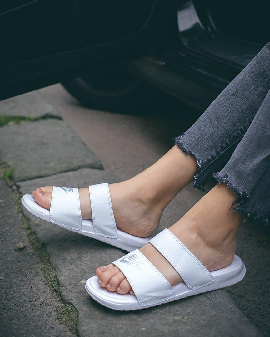 Nike Benassi Duo Ultra Side White