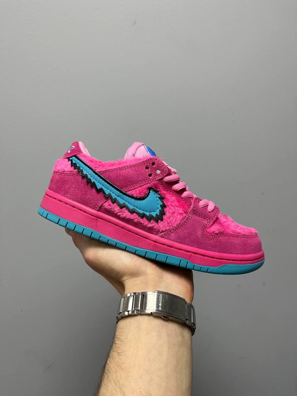 Nike Dunk Low Grateful Dead Bears Pink