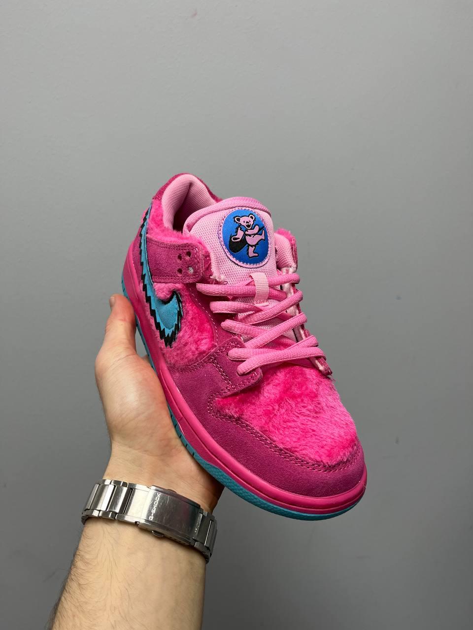Nike Dunk Low Grateful Dead Bears Pink