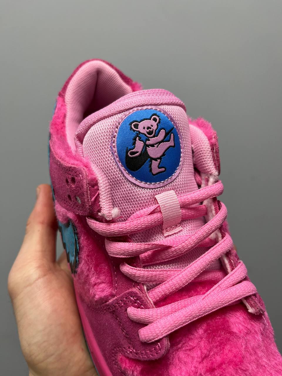 Nike Dunk Low Grateful Dead Bears Pink