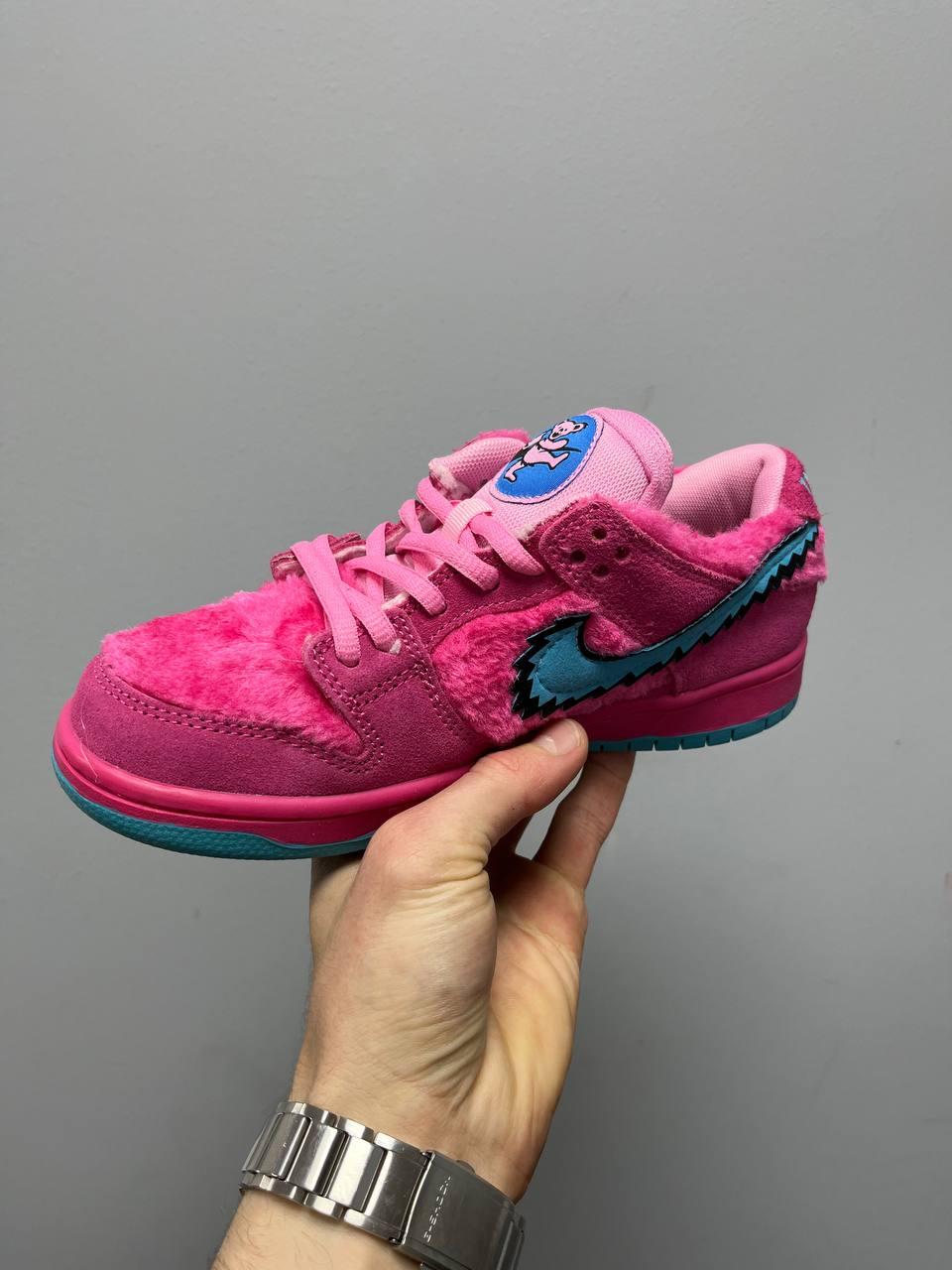 Nike Dunk Low Grateful Dead Bears Pink