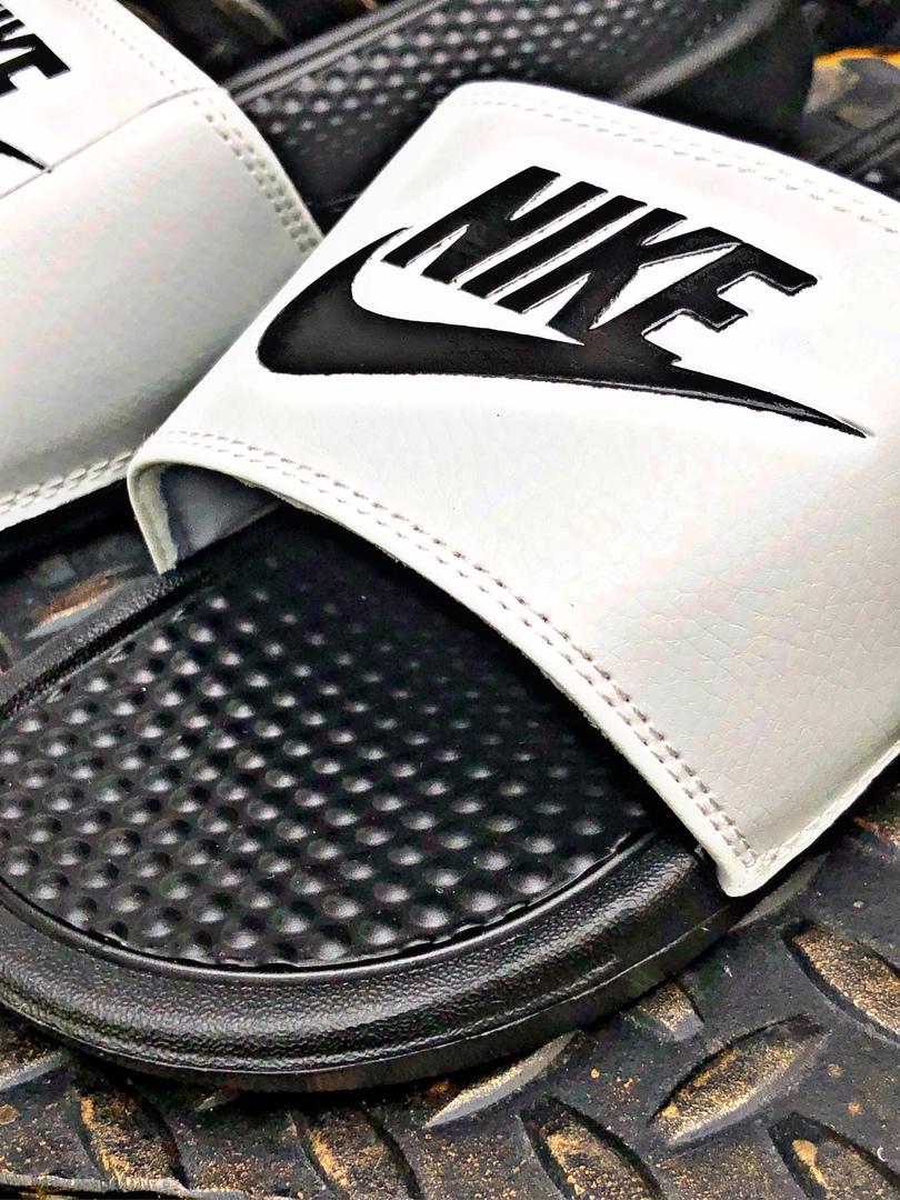 Nike Benassi Black White 2