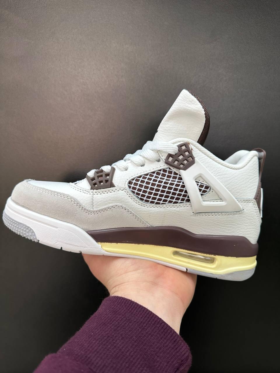 Nike Jordan 4 White Beige