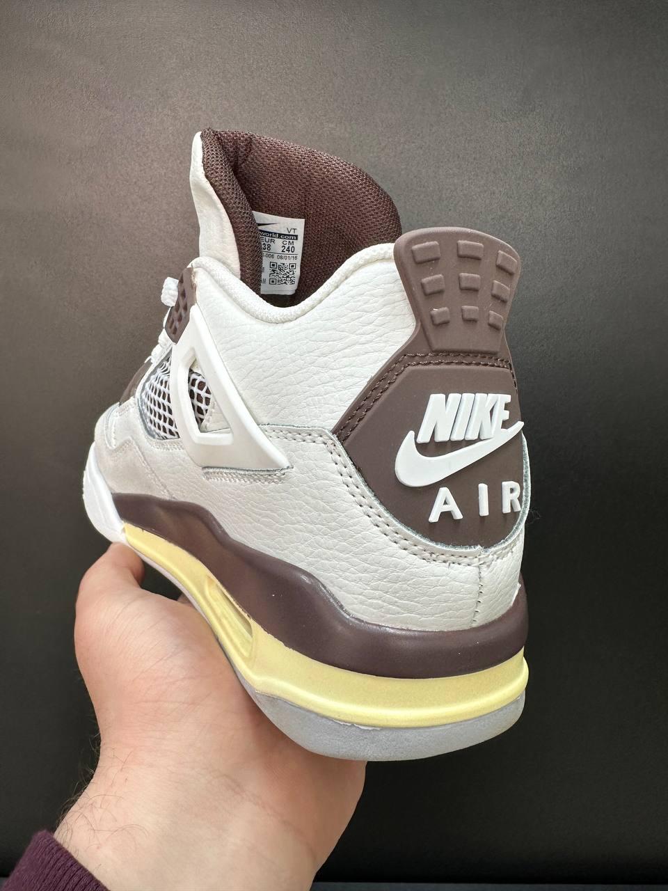 Nike Jordan 4 White Beige