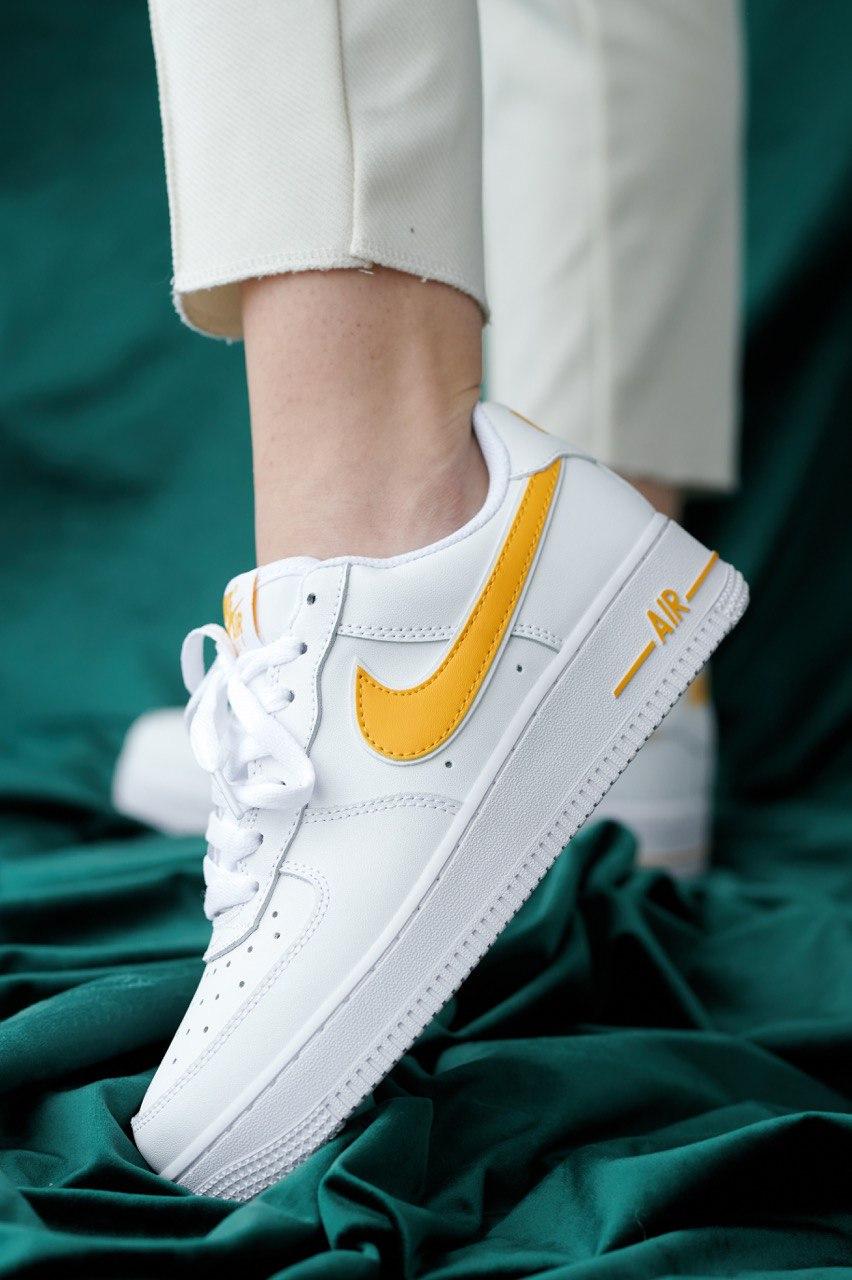 Nike Air Force 1 White Yellow