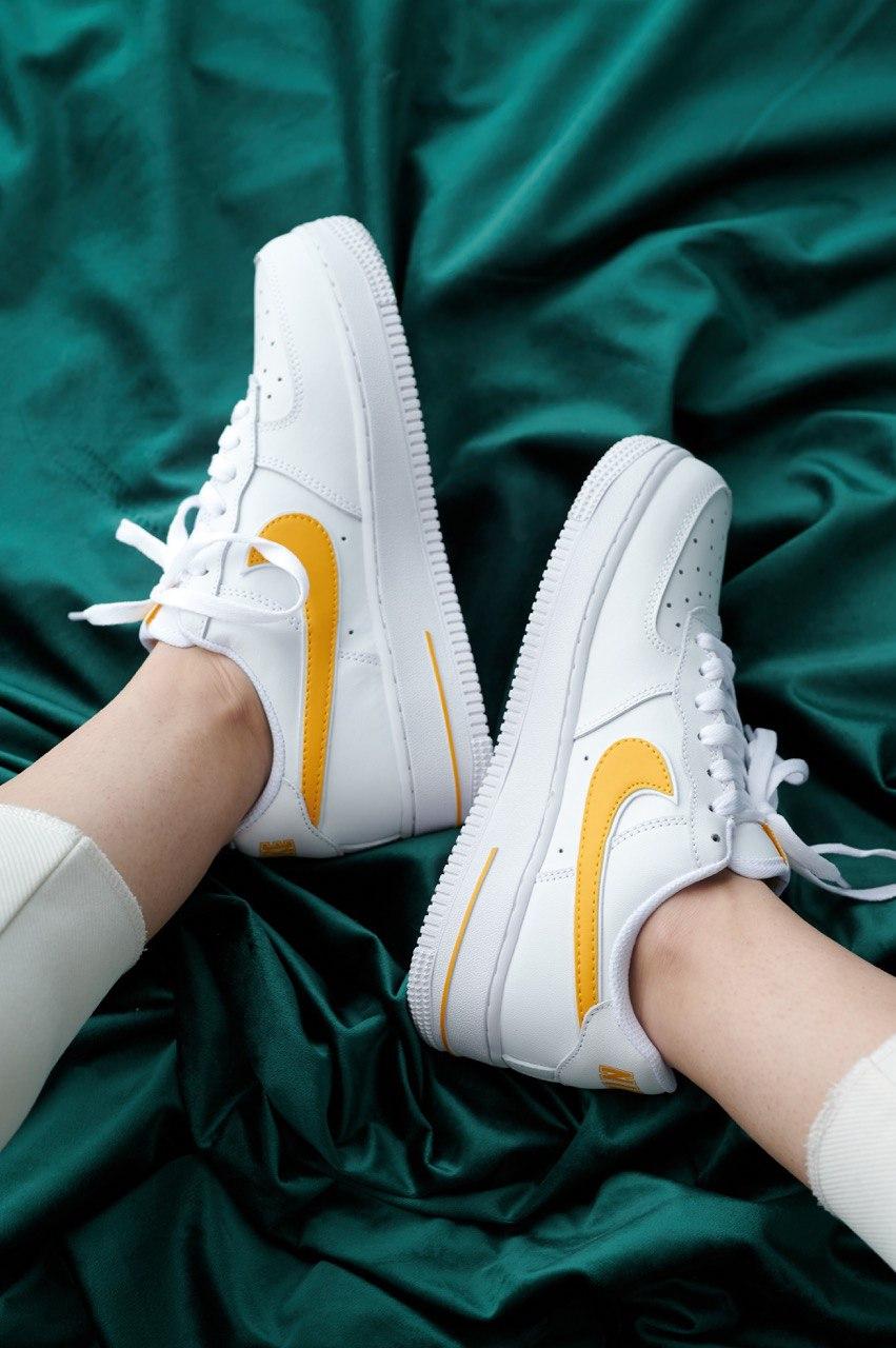 Nike Air Force 1 White Yellow