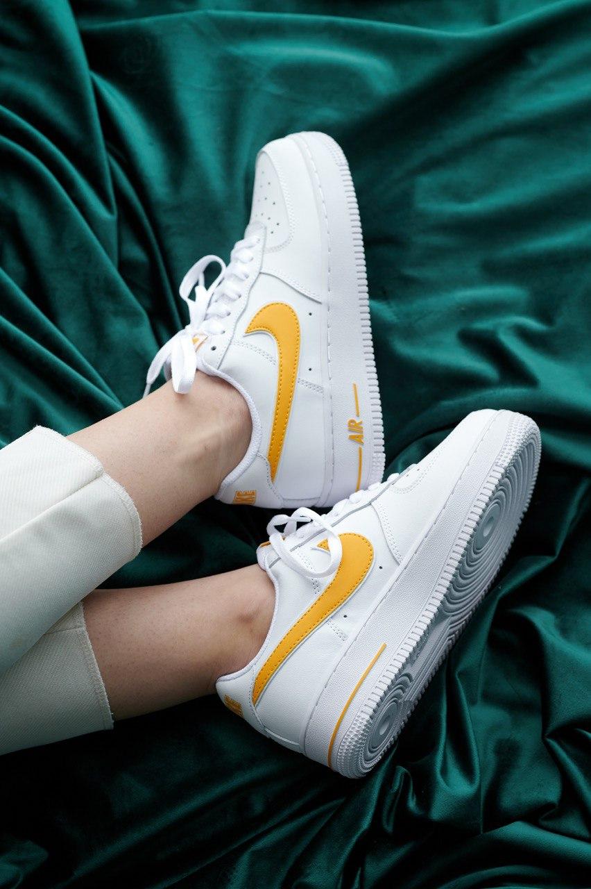 Nike Air Force 1 White Yellow