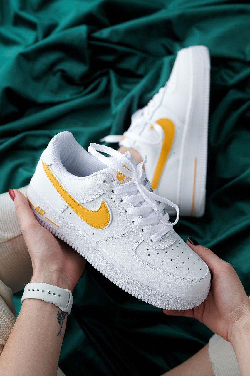 Nike Air Force 1 White Yellow
