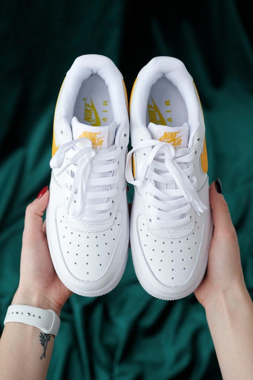 Nike Air Force 1 White Yellow