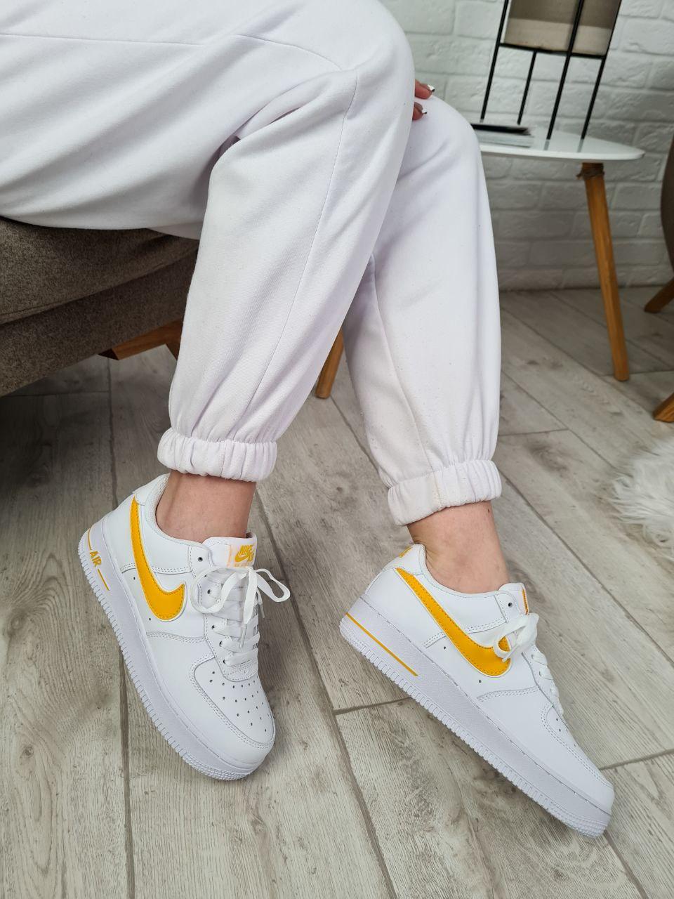 Nike Air Force 1 White Yellow
