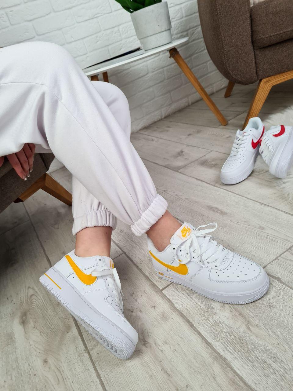 Nike Air Force 1 White Yellow