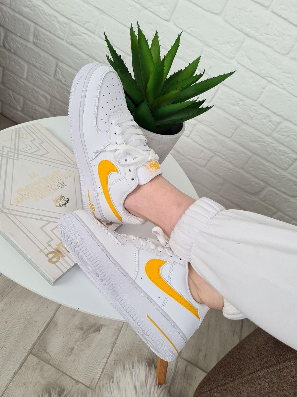 Nike Air Force 1 White Yellow