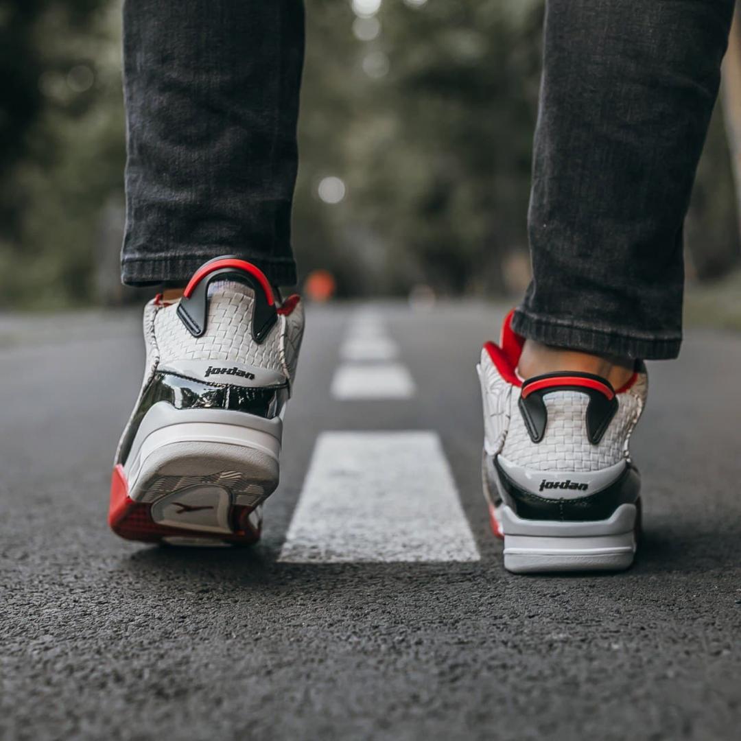 Nike Air Jordan Dub Zero OG White Black Red