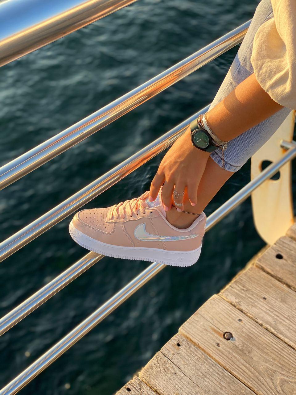 Nike Air Force 1 White Pink 3