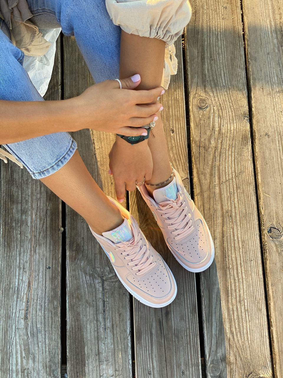 Nike Air Force 1 White Pink 3