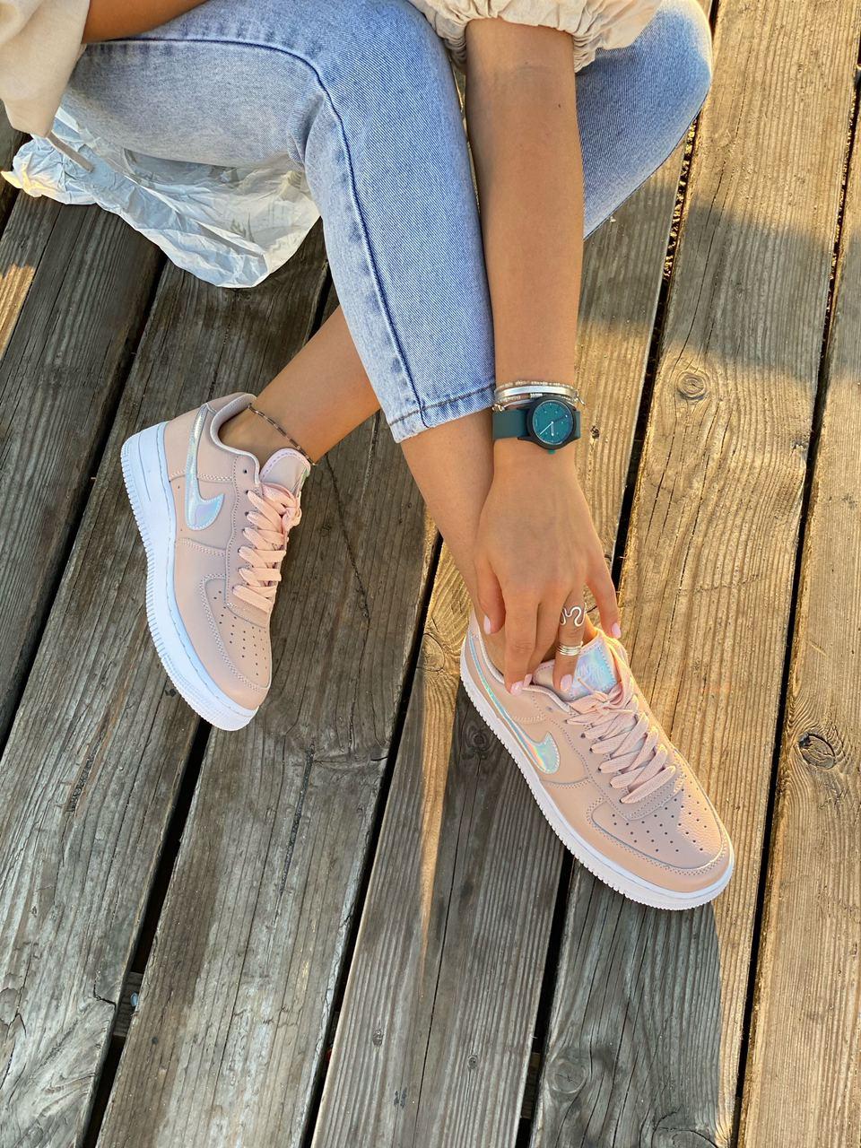 Nike Air Force 1 White Pink 3