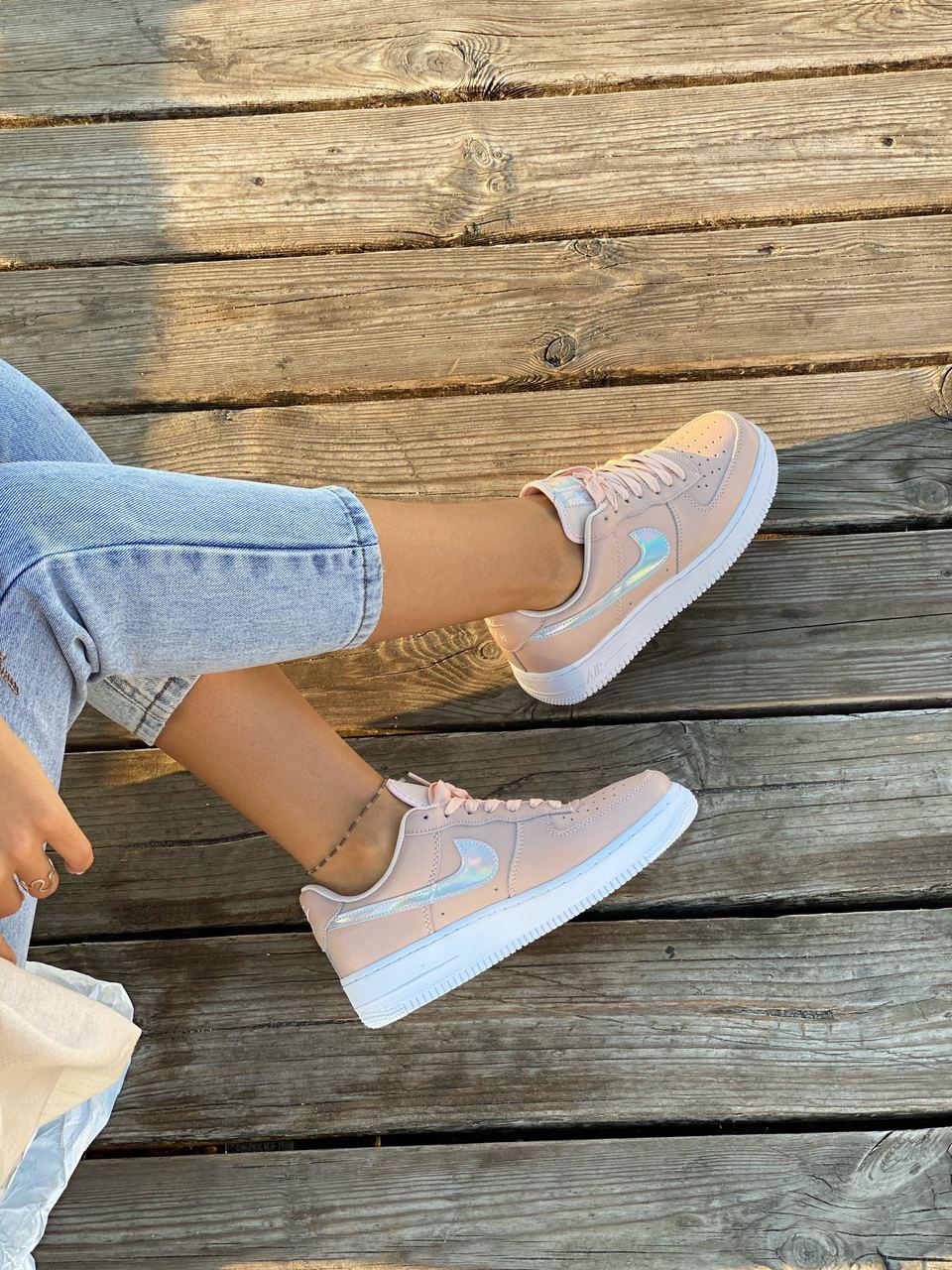 Nike Air Force 1 White Pink 3
