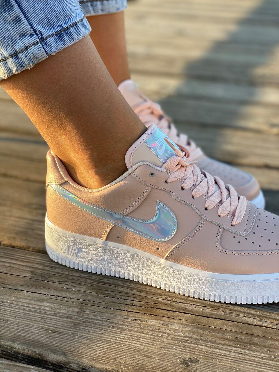 Nike Air Force 1 White Pink 3