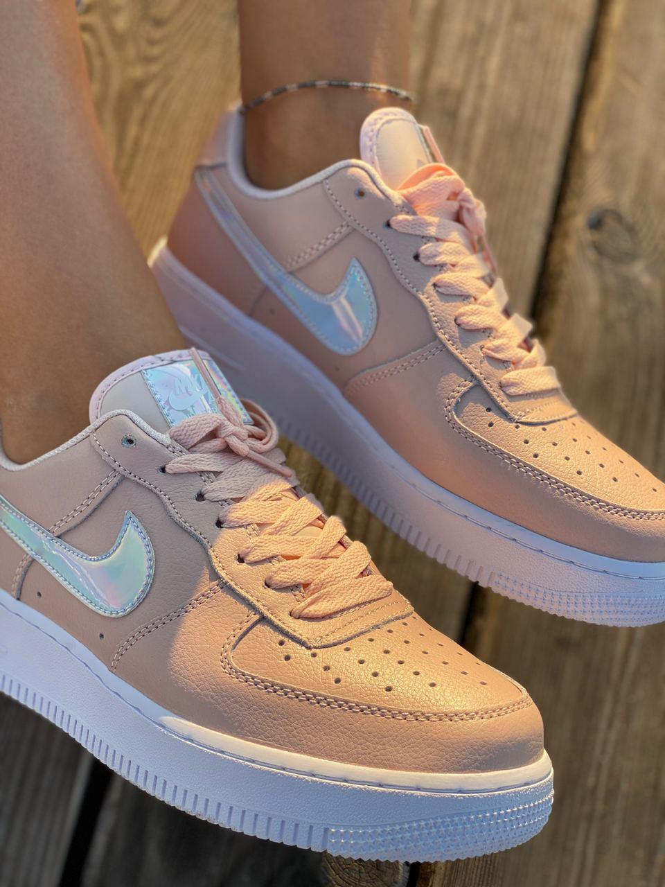Nike Air Force 1 White Pink 3