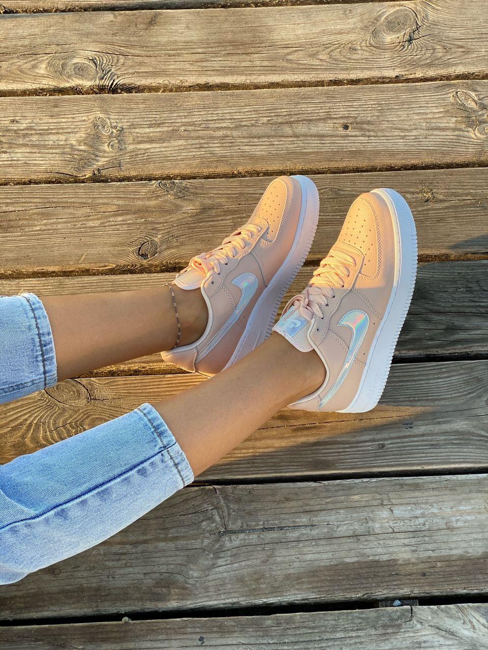 Nike Air Force 1 White Pink 3
