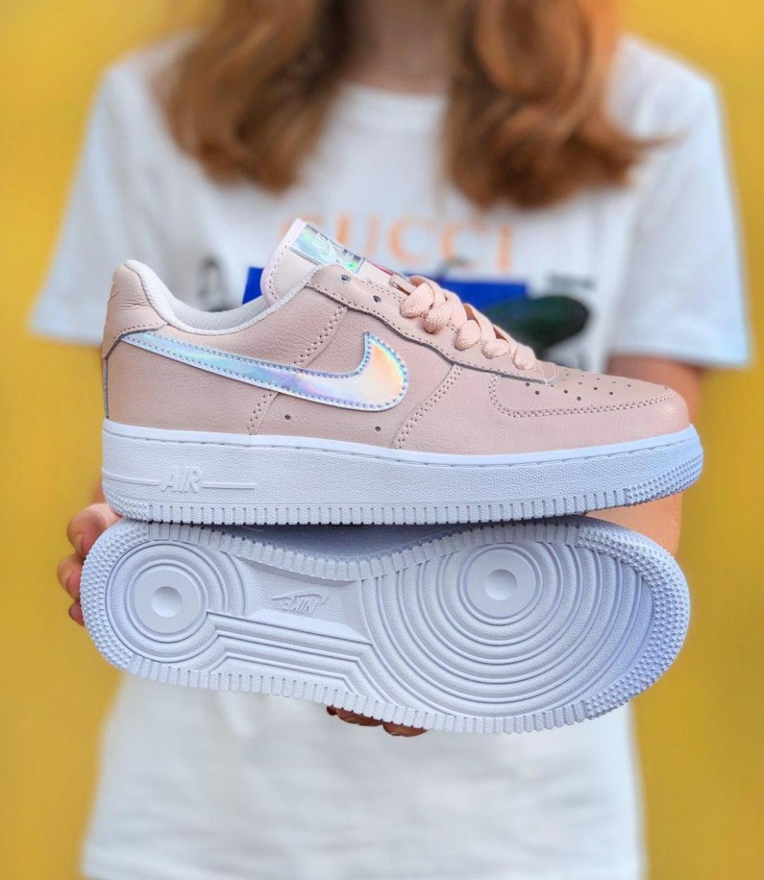 Nike Air Force 1 White Pink 3