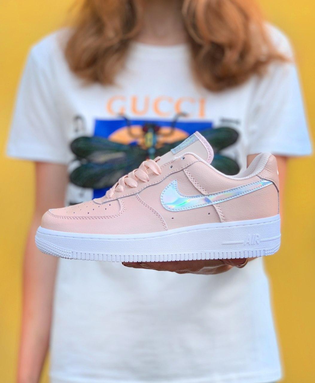 Nike Air Force 1 White Pink 3